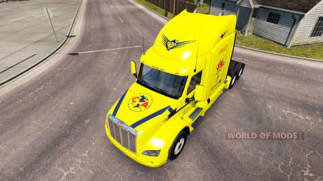 Скин America на тягач Peterbilt для American Truck Simulator