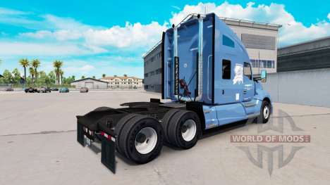 Скин Swift & Diamond Driver на тягач Kenworth для American Truck Simulator