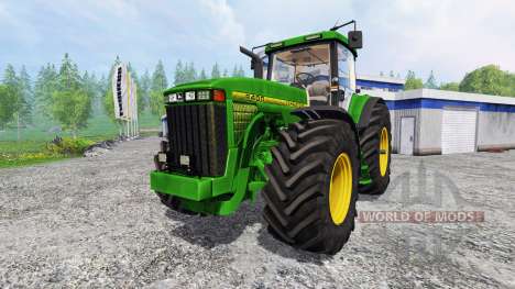 John Deere 8400 [wheelshader] для Farming Simulator 2015