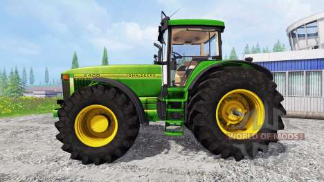 John Deere 8400 v4.0 для Farming Simulator 2015
