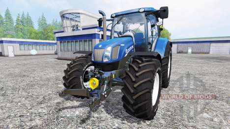 New Holland T6.160 [blue power] v1.1 для Farming Simulator 2015