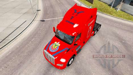 Скин Chivas на тягач Peterbilt для American Truck Simulator