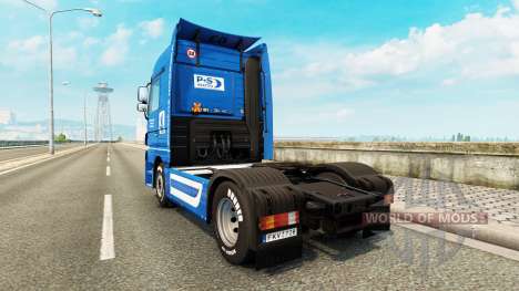 Скин Volkswerft Stralsund на тягач Mercedes-Benz для Euro Truck Simulator 2