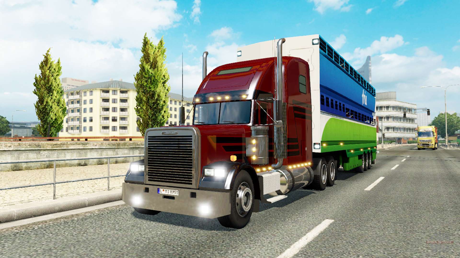 Мод на увеличение трафика для euro truck simulator 2