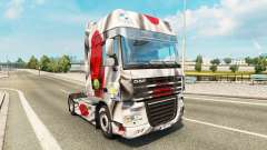 Скин Japao Copa 2014 на тягач DAF для Euro Truck Simulator 2