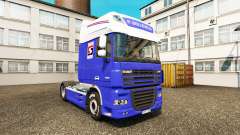 Скин P.Solleveld Transport на тягач DAF для Euro Truck Simulator 2