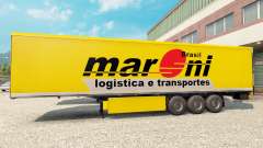 Скин Maroni Transportes на полуприцепы для Euro Truck Simulator 2