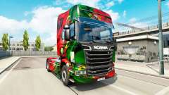 Скин Portugal Copa 2014 на Scania Streamline для Euro Truck Simulator 2