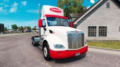 Скин Simple на тягач Peterbilt для American Truck Simulator