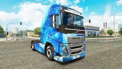 Скин Water на тягач Volvo для Euro Truck Simulator 2