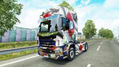 Скин Japao Copa 2014 на тягач Scania для Euro Truck Simulator 2