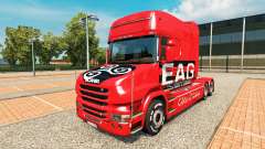 Скин EAG на тягач Scania T для Euro Truck Simulator 2