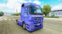 Скин Dachser Karlsruhe на тягач Mercedes-Benz для Euro Truck Simulator 2