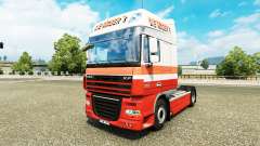 Скин Die Nabers на тягач DAF для Euro Truck Simulator 2