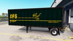 Полуприцепы с реальными логотипами компаний для American Truck Simulator