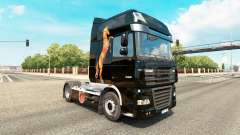 Скин Caballos на тягач DAF для Euro Truck Simulator 2