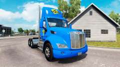 Скин uShip на тягач Peterbilt для American Truck Simulator