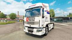Скин CSAD на тягач Renault для Euro Truck Simulator 2