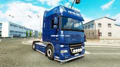 Скин Pieter Smit на тягач DAF XF 105.510 для Euro Truck Simulator 2