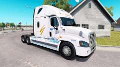 Скин Swift на тягач Freightliner Cascadia для American Truck Simulator