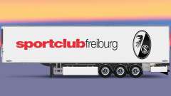 Полуприцеп Chereau SC Freiburg для Euro Truck Simulator 2
