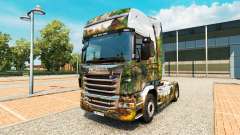 Скин Central Park на тягач Scania для Euro Truck Simulator 2