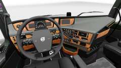 Интерьер Darkline Exclusive для Volvo для Euro Truck Simulator 2