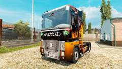 Скин Get FKD на тягач Renault для Euro Truck Simulator 2