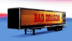 Цельнометаллический полуприцеп Bad Dragon для American Truck Simulator