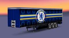Скин FC Chelsea v1.3 на полуприцеп для Euro Truck Simulator 2