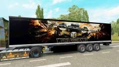 Скин World of Tanks на полуприцеп для Euro Truck Simulator 2