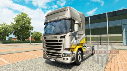 Скин Maroni Transport на тягач Scania для Euro Truck Simulator 2