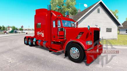 Скин Budweiser 29 на тягач Peterbilt 389 для American Truck Simulator