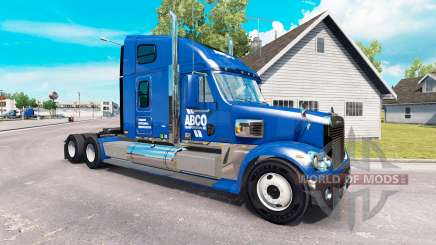 Скин ABCO на тягач Freightliner Coronado для American Truck Simulator