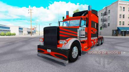 Скин на тягач Peterbilt 389 для American Truck Simulator