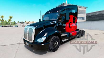 Скин Turkish Power на тягач Kenworth для American Truck Simulator