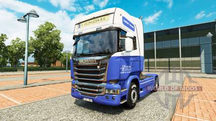 Скин H. Veldhuizen BV на тягач Scania для Euro Truck Simulator 2