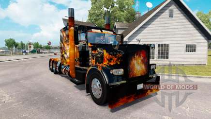 Скин Big Bang на тягач Peterbilt 389 для American Truck Simulator
