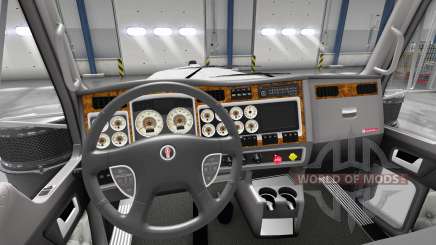 Ретро приборы у Kenworth W900 для American Truck Simulator