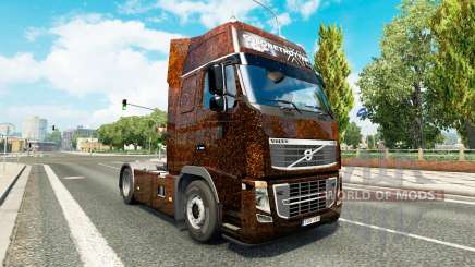 Скин Ferrugem на тягач Volvo для Euro Truck Simulator 2