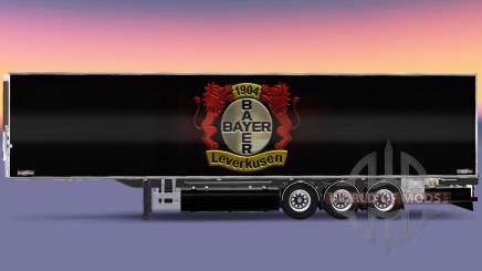 Полуприцеп Chereau Bayer 04 Leverkusen для Euro Truck Simulator 2