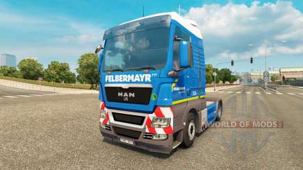 Скин Felbermayr на тягач MAN для Euro Truck Simulator 2