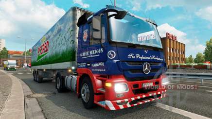Скины для грузового трафика v1.3.1 для Euro Truck Simulator 2