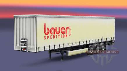 Скин Bauer Spedition GmbH на полуприцеп для Euro Truck Simulator 2