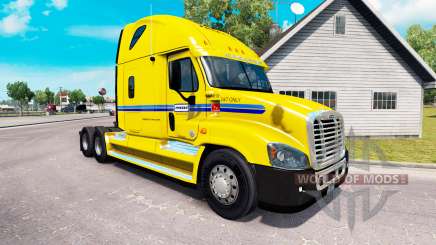 Скин Penske на тягач Freightliner Cascadia для American Truck Simulator