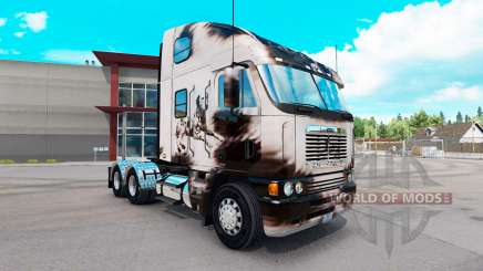 Скин Reworked Dalmatin на Freightliner Argosy для American Truck Simulator