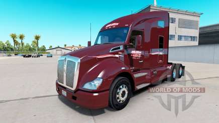 Скин Millis Transfer Inc. на тягач Kenworth для American Truck Simulator