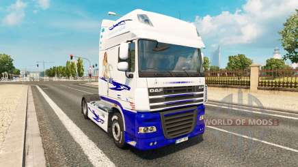 Скин American Dream на тягач DAF для Euro Truck Simulator 2