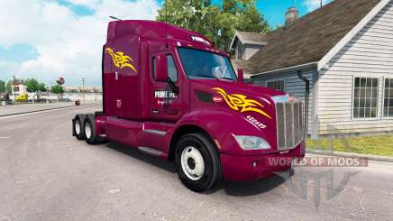 Скин Prime Inc. на тягач Peterbilt для American Truck Simulator