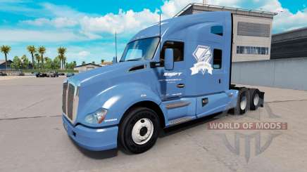 Скин Swift & Diamond Driver на тягач Kenworth для American Truck Simulator